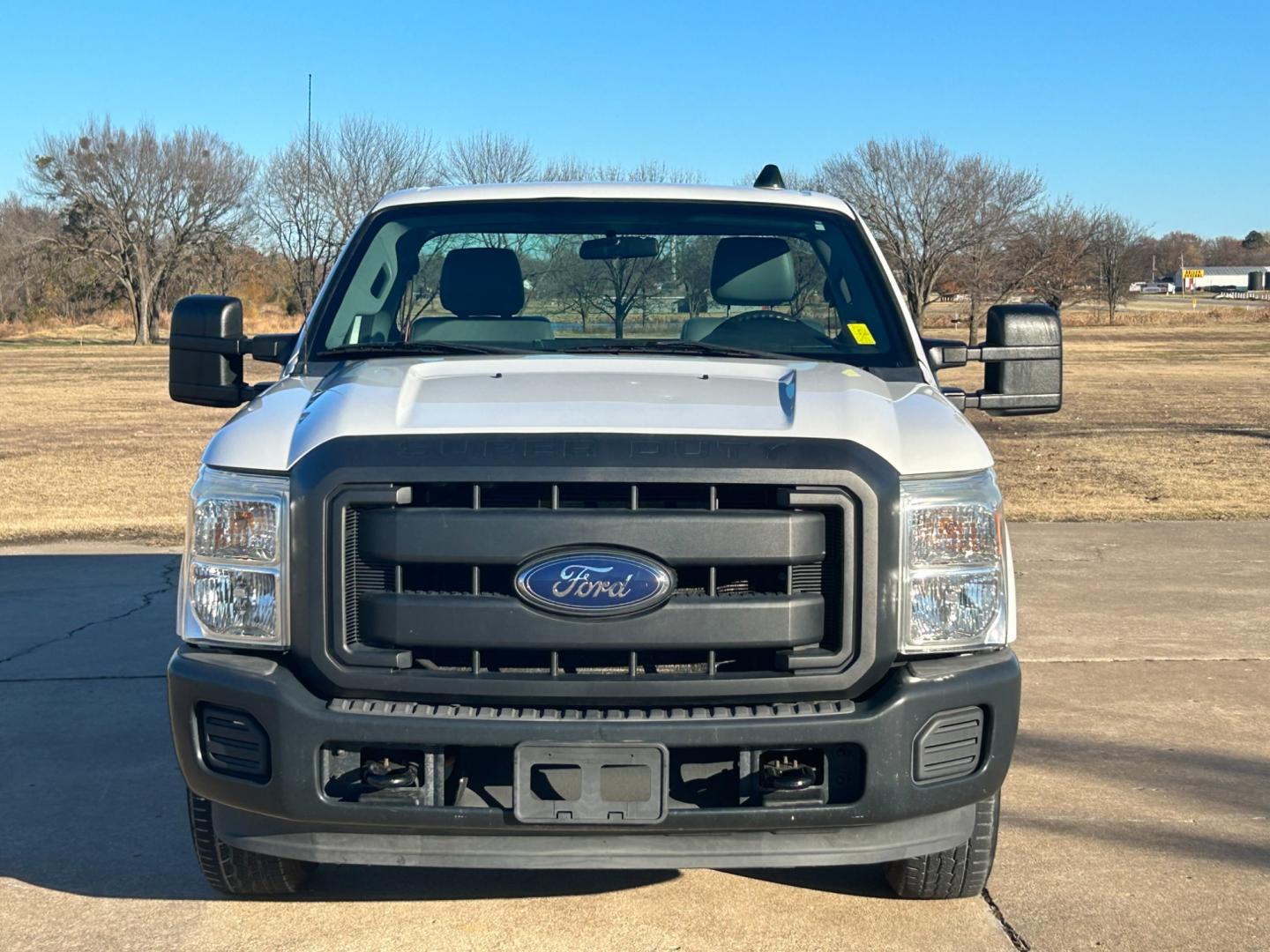 2013 White Ford F-250 SD (1FTBF2A68DE) , located at 17760 Hwy 62, Morris, OK, 74445, (918) 733-4887, 35.609104, -95.877060 - 2013 FORD F-250 SD XL 2WD DEDICATED CNG (ONLY RUNS ON COMPRESSED NATURAL GAS). FEATURES MANUAL SEATS, MANUAL WINDOWS, MANUAL LOCKS, MANUAL MIRRORS, AM/FM STEREO, CRUISE CONTROL, TRACTION CONTROL, LEATHER SEATS. IT IS EQUIPPED WITH A CNG FUELING SYSTEM, IT RUNS ON COMPRESSED NATURAL GAS. A PREMIER AL - Photo#1